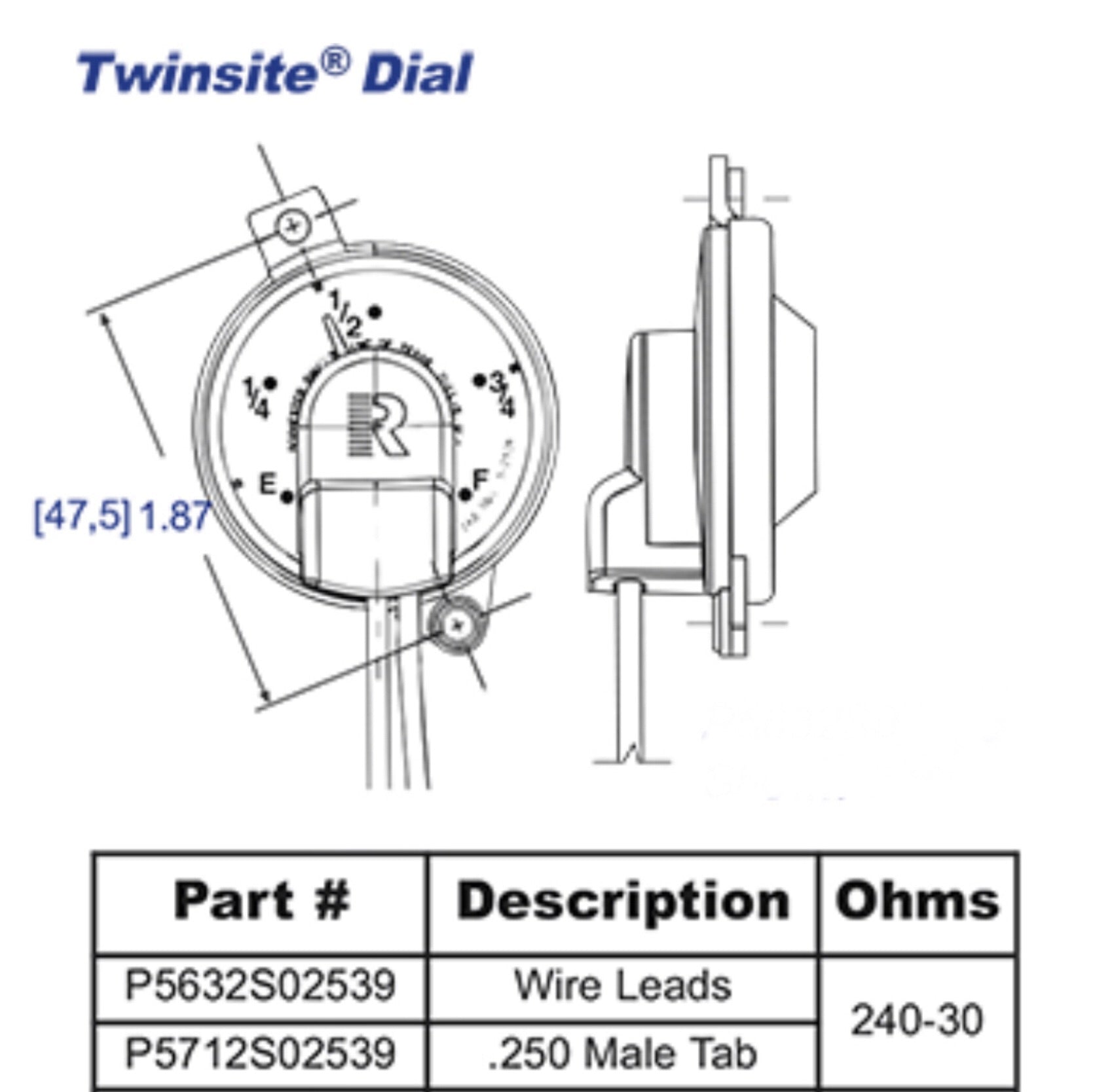 Dial Capsules – e-Components International, Inc.